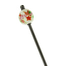 Lotus and Goldfish Glassfly Bead Hairpin