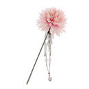 Morning dew ball chrysanthemum single hairpin / peach