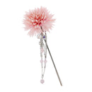 Morning dew ball chrysanthemum single hairpin / peach
