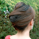 Pearl cotton hairpin (pearl menkaiipponkanzashi)