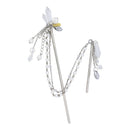 Crystal pearl double hairpin (Crystal pearl niren kanzashi)