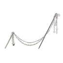 Crystal pearl double hairpin (Crystal pearl niren kanzashi)