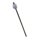 Dandelion fluff glass bead hairpin