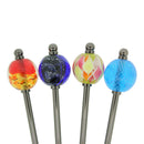 Sunset Glass Bead Hairpin