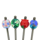 Queen Orchid Glass Bead Hairpin