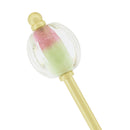 Perfume bottle glass bead hairpin - Iris