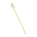 Perfume bottle glass bead hairpin - Iris