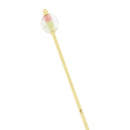 Perfume bottle glass bead hairpin - Iris