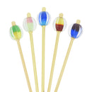 Perfume bottle glass bead hairpin - Iris