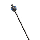 Summer large triangular glass bead hairpin