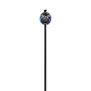 Summer large triangular glass bead hairpin