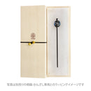 Summer large triangular glass bead hairpin