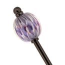 Lavender Glass Bead Hairpin