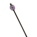 Lavender Glass Bead Hairpin