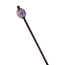 Lavender Glass Bead Hairpin