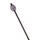 Lavender Glass Bead Hairpin