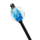 Underwater glass bead hairpin