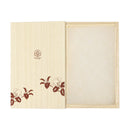 Paulownia wood box for hair ornaments - gift (kanzashi gift box - gift)