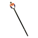 Nordic Peony and Glass Bead Hairpin