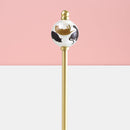 ichirinかんざし【Cotton pearl】‐ねころび猫