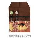 Hairpin bag - pomegranate