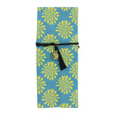 Hairpin bag - Chrysanthemum circle/green