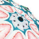 Japanese Pattern Textile Three-Folding Umbrella - Four-Color Daifuku (Japanese Pattern Textile Three-Folding Umbrella - Four-Color Daifuku) 