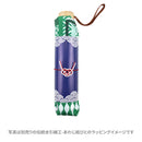 和柄テキスタイル 三つ折り畳み傘‐かさね折り紙／緑