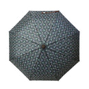 Japanese-patterned textile three-fold umbrella - Novelty Komon/Yotou Usukemuri