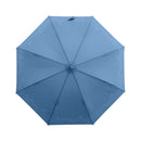 Natural Bamboo Long Parasol - Daffodil/Blue 