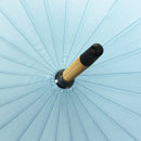 Fuji-snake Eye 24-rib long umbrella - Hydrangea and swallows 