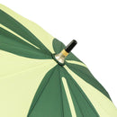 Japanese Pattern Textile 16-Rib Long Umbrella - Nine Bamboo Leaves/Deep Green 
