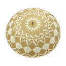 Japanese Pattern Textile: Natural Bamboo 16-Rib Long Umbrella - Kumiki/Pale Yellow 