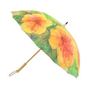 Japanese Pattern Textile 16-rib Long Umbrella - Colorful Tropical Plants - Buddha Mulberry 
