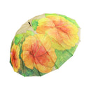Japanese Pattern Textile 16-rib Long Umbrella - Colorful Tropical Plants - Buddha Mulberry 