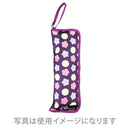 和柄テキスタイル 折り畳み傘袋‐花練り切り／藤色