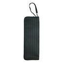 Japanese Pattern Textile Folding Umbrella Case - Vertical Stripes/Black 