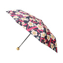 Japanese Pattern Textile Three-Folding Umbrella - Yoi Sakura (Evening Cherry Blossoms) 