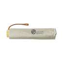 Japanese Pattern Textile Three-Folding Umbrella - Yagurumamon/Sumi (Japanese ink) 