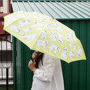 Japanese Textile Three-Folding Umbrella - Calico Cat 