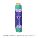 和柄テキスタイル 三つ折り畳み傘‐蓮／浅葱