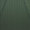 Japanese Pattern Textile Natural Bamboo Bat Umbrella/Deep Green 