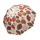 Round roof deep umbrella - strawberry/pure white (dome umbrella - strawberry/pure white) 
