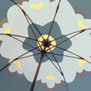 Round-roofed deep umbrella - enamel pot / green (dome umbrella - enamel pot / green) 