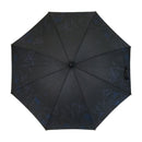 Pure black natural bamboo parasol - lily 