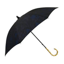 Pure black natural bamboo parasol - lily 