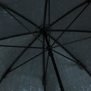 Pure black natural bamboo parasol - lily 