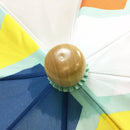 Safe transparent children's umbrella - baby pattern 