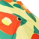 Japanese Pattern Textile Three-Folding Umbrella - TSUBAKI/Natural 