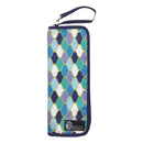 Japanese Pattern Textile Folding Umbrella Case - Mesh/Navy Blue (Japanese Pattern Textile Folding Umbrella Case - Mesh/Navy Blue) 
